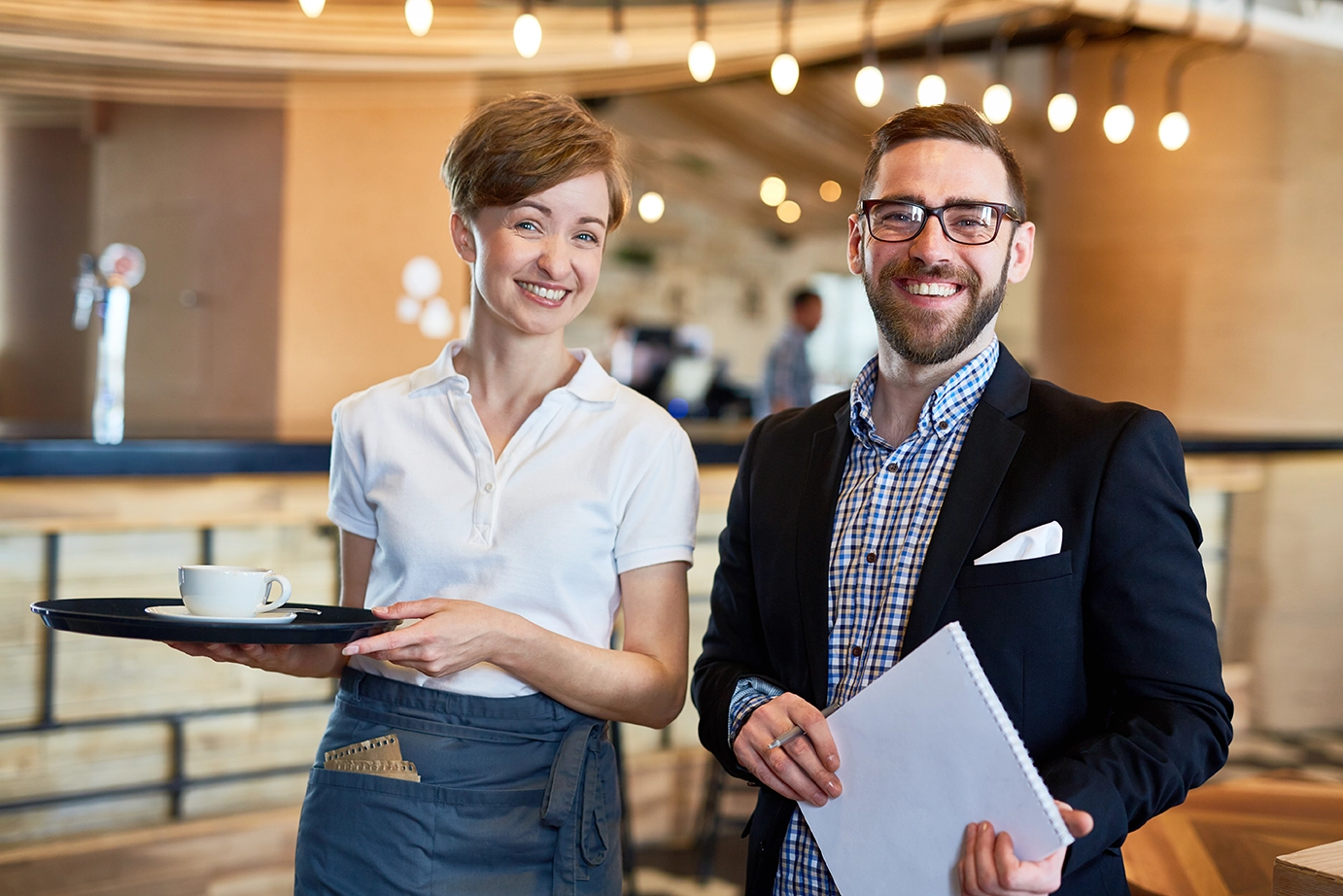 Professionnels de l'hôtellerie en échange
